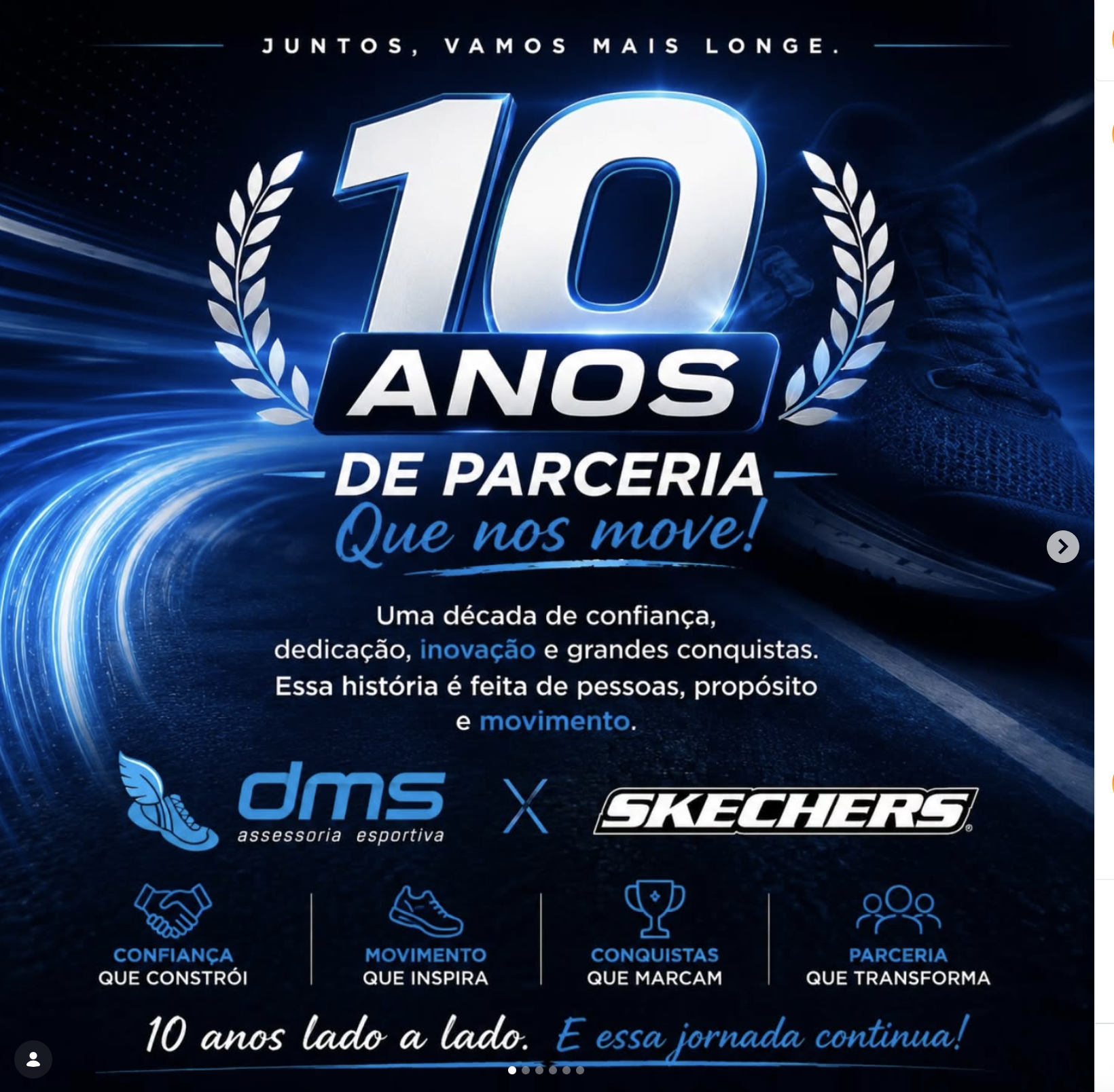 DMS × Skechers – 10 anos de parceria